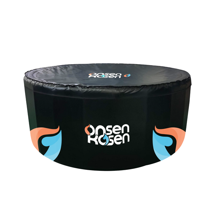 OnsenKosen-  Beppu 4 to 6 Person Group Therapy Tub with Pro 2HP Dual Chiller/Heater | OK2-IR200