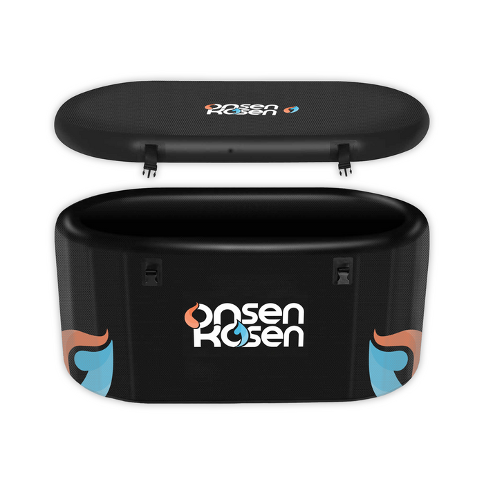 OnsenKosen -  Dogo 1 Person Therapy Tub with Pro 2HP Dual Chiller/Heater | OK2-IT100