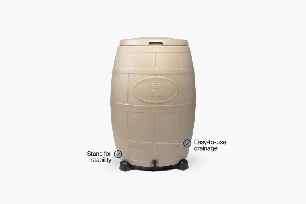 Ice Barrel 400 - Cold Therapy Training Tool | Ib/400/Syn/Bl/Bar