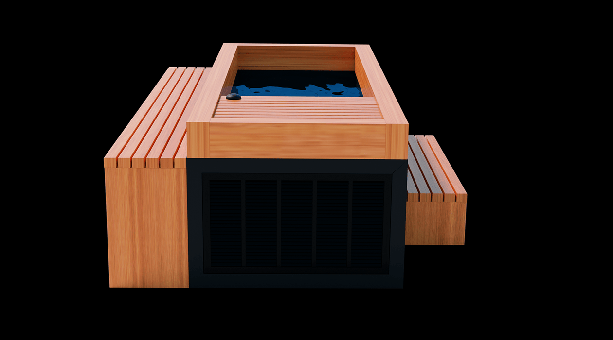 Medical Sauna - Frozen 5™ Cold Plunge | X-Large + Accessories Kit