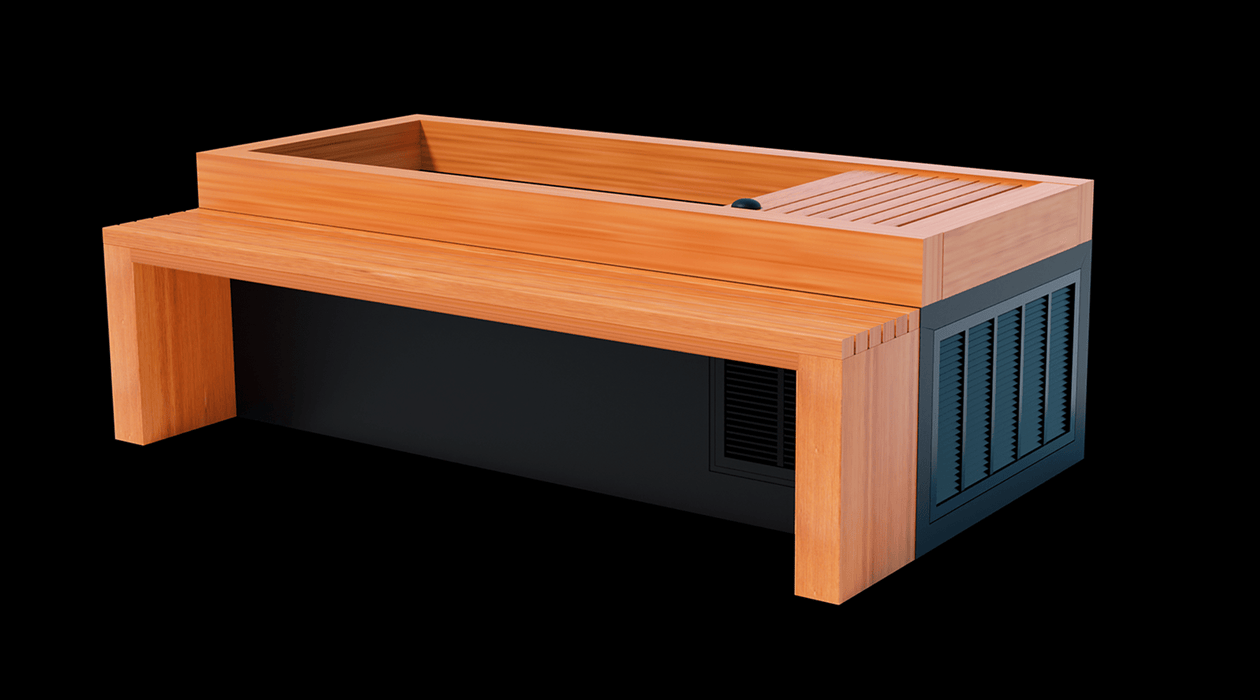 Medical Sauna - Frozen 8™ Cold Plunge | Commercial: Heavy Duty + Accessories Kit