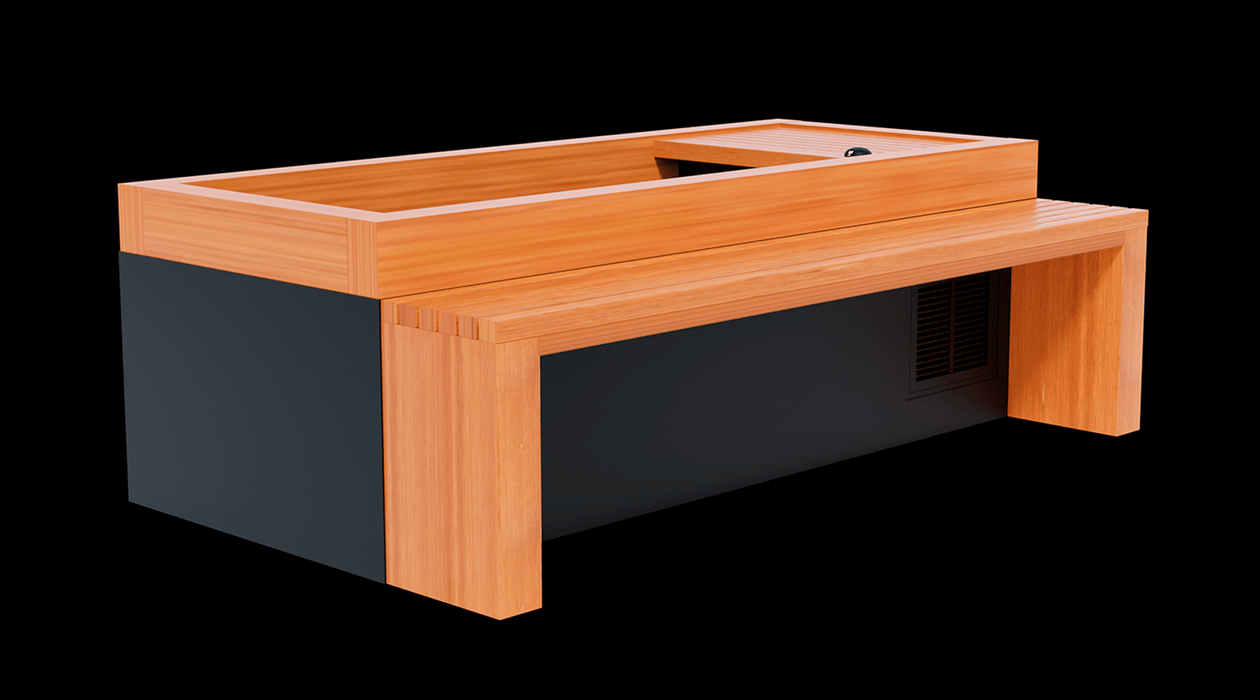Medical Sauna - Frozen 8™ Cold Plunge | Commercial: Heavy Duty + Accessories Kit