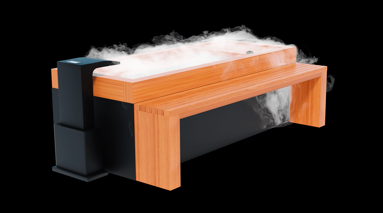 Medical Sauna - Frozen 6™ Cold Plunge | X-Large + Accessories Kit +  Essential Oil Infuser & Steam Generator