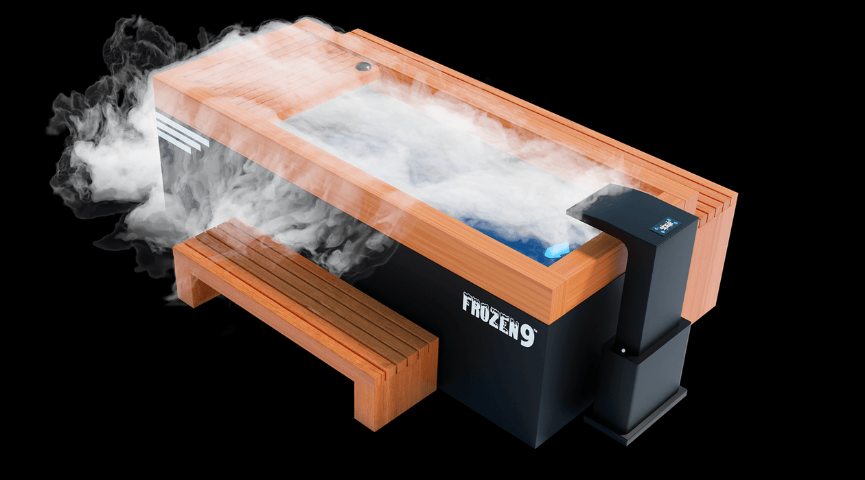 Medical Sauna - Frozen 9™ Cold Plunge | Commercial: Heavy Duty + Accessories Kit +  Essential Oil Infuser & Steam Generator